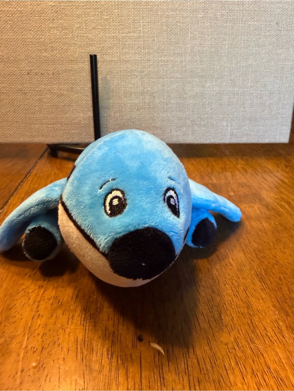 Blue Plush Sea Creature Stuffed Toy